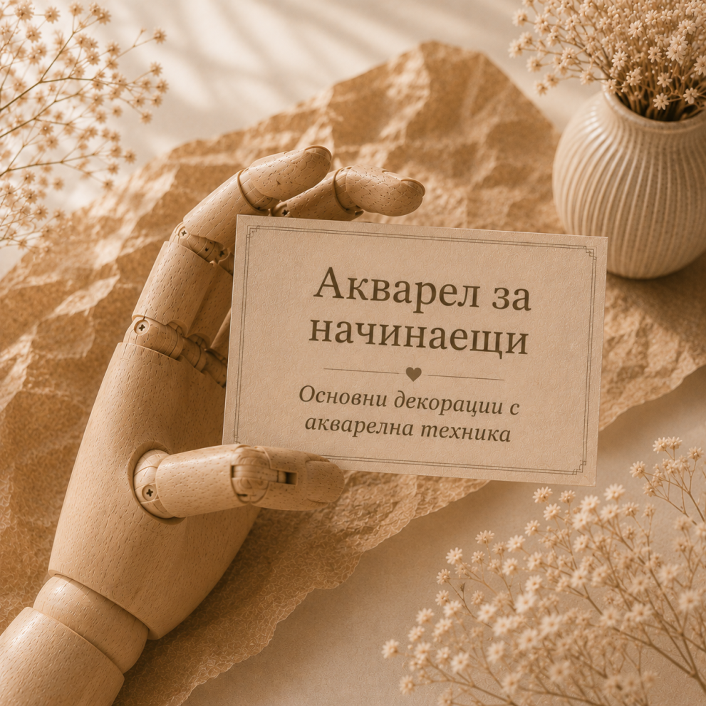 АКВАРЕЛ за начинаещи от #НОКТИ 23